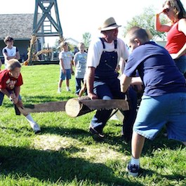 Little league lumberjacking...